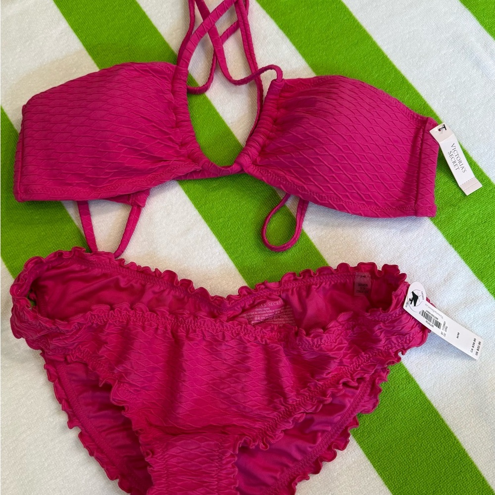 Victoria's Secret Pink Ruffled Bikini